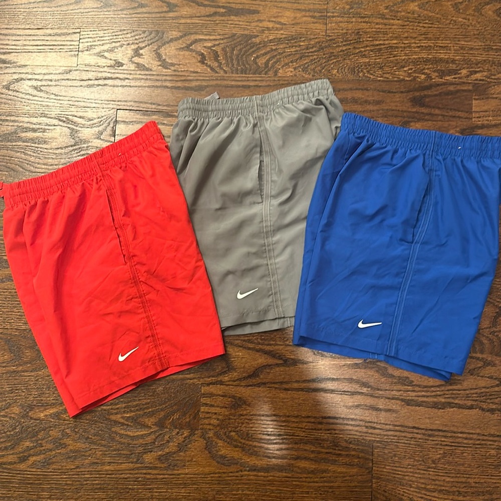 3 Boys Nike size L shorts